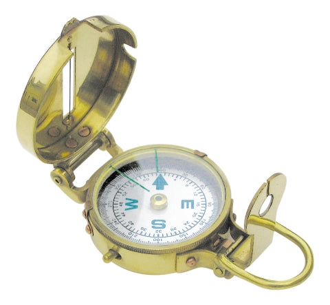 Taschenkompass aus Messing, 5,5 cm – SEA-CLUB 8220