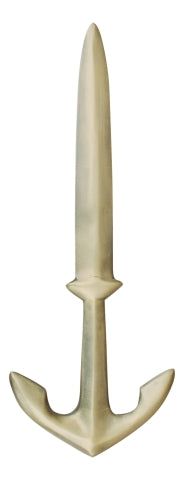 Anker-Brieföffner in Antikmessing – SEA-CLUB 8507