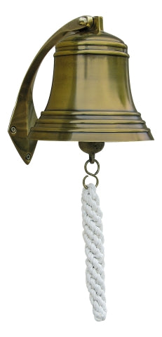 Antike Schiffsglocke aus Messing, 15 cm – SEA-CLUB 8512