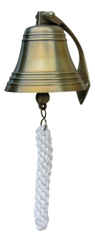 Antike Schiffsglocke aus Messing, 12,5 cm – SEA-CLUB 8520