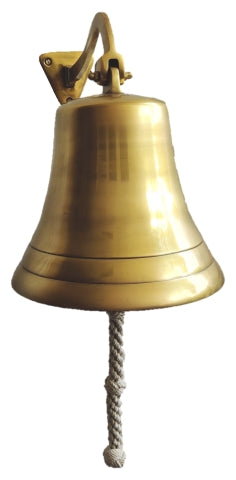 Große Schiffsglocke im Messing-Look, 30 cm – SEA-CLUB 8571