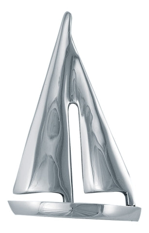 Vernickelte Segelyacht, 14,5 cm – SEA-CLUB 9125N