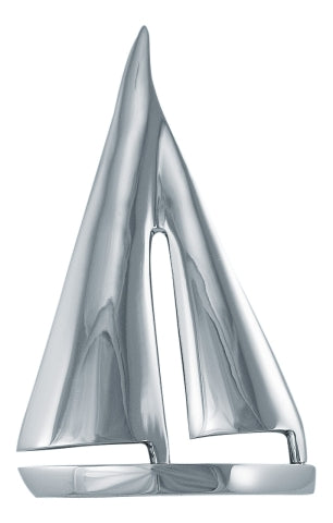 Vernickelte Segelyacht, 19,5 cm – SEA-CLUB 9126N