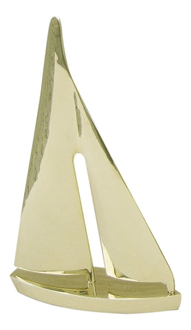 Große Segelyacht aus Messing, 31 cm – SEA-CLUB 9128