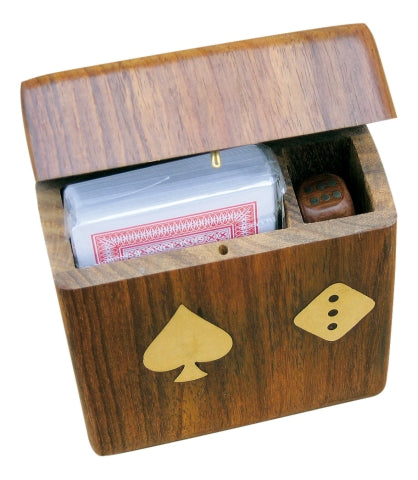 Karten- und Würfelbox mit Klappdeckel – SEA-CLUB 9146
