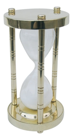 Sanduhr aus Messing, ca. 15 Minuten – SEA-CLUB 9181