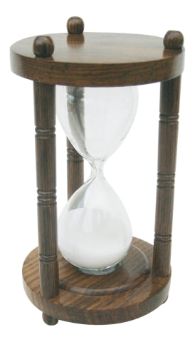 Sanduhr aus Holz, ca. 15 Minuten – SEA-CLUB 9183