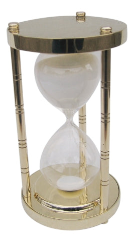 Sanduhr aus Messing, ca. 30 Minuten – SEA-CLUB 9184
