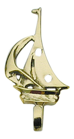 Kleiner Schlüsselhaken mit Segelboot – SEA-CLUB 9236