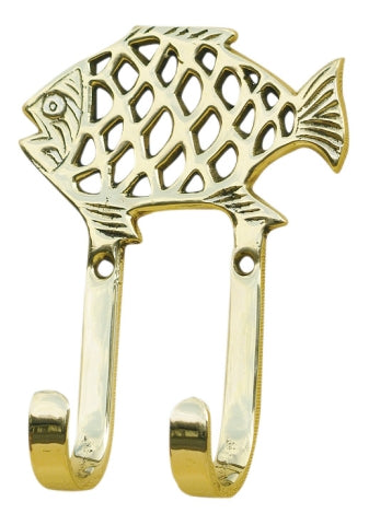 Fisch-Doppelhaken aus Messing – SEA-CLUB 9288
