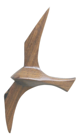 Kleiner Möwen-Wandhänger aus Holz – SEA-CLUB 9300