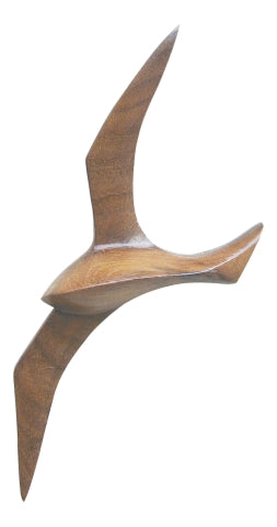 Möwen-Wandhänger aus Holz, 21 cm – SEA-CLUB 9301