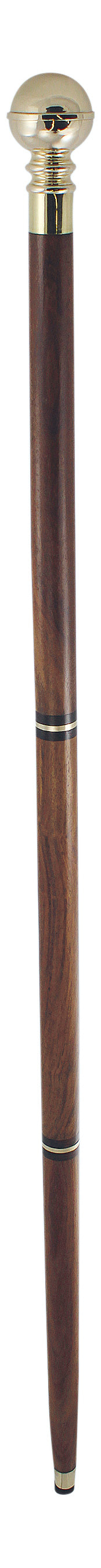 Spazierstock mit Kompass und Glasröhrchen – SEA-CLUB 9355