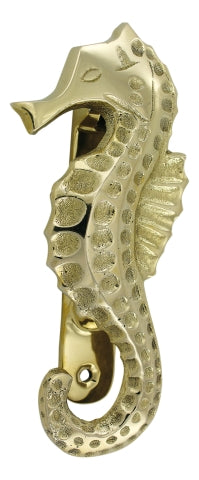 Seepferdchen-Türklopfer aus Messing – SEA-CLUB 9359